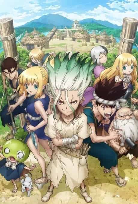 Dr. STONE - Anime poster