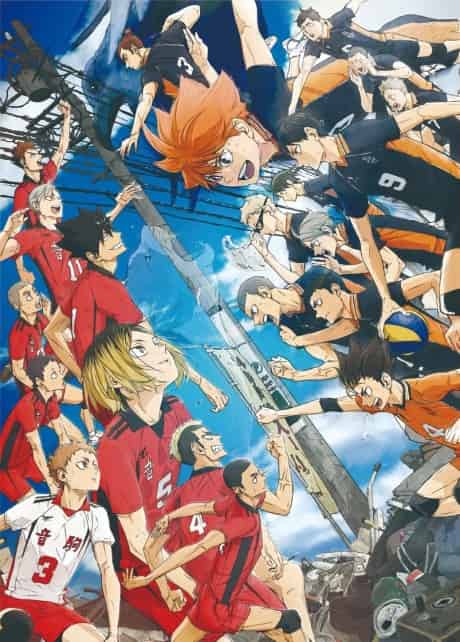 HAIKYU!! The Dumpster Battle - Anime poster