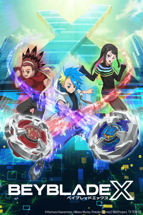 BEYBLADE X - Anime poster