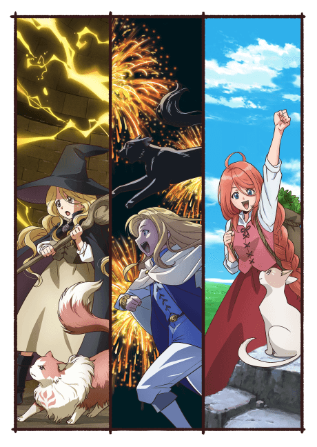 The Cat and the Dragon - Anime poster
