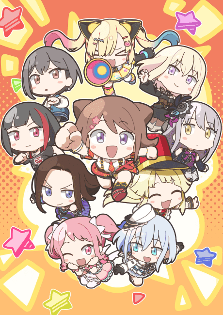 GANSO! BanG Dream Chan - Anime poster