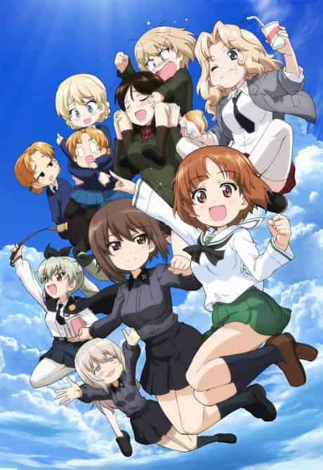 Girls und Panzer: Motto Love Love Sakusen desu! - Anime poster