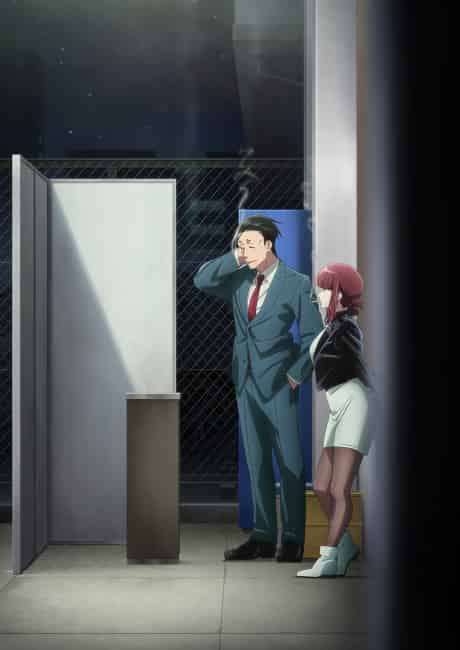Smoking Behind the Supermarket with You - Anime poster