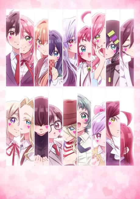 The 100 Girlfriends Who Really, Really, Really, Really, REALLY Love You Season 3 - Anime poster