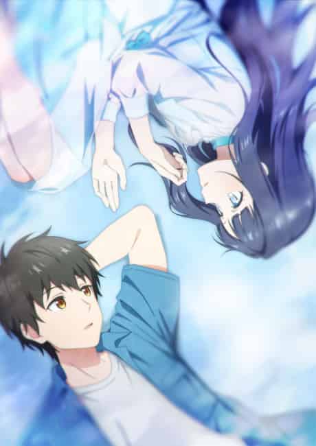 Love Unseen Beneath the Clear Night Sky - Anime poster