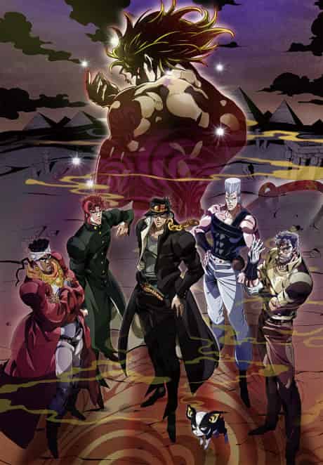 JoJo's Bizarre Adventure: Stardust Crusaders - Battle in Egypt - Anime poster