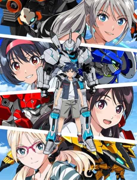 VERTEX FORCE - Anime poster