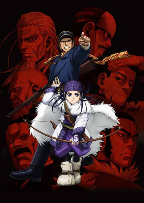 Golden Kamuy - Anime poster