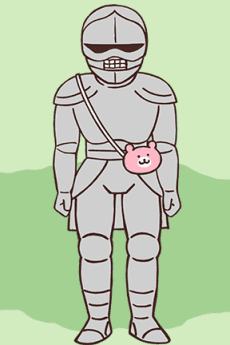 Pochette no Yoroi-san character image