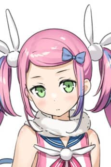 Magical Pink portrait